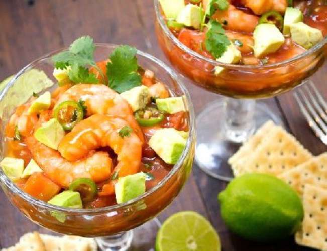 Cóctel de camarones