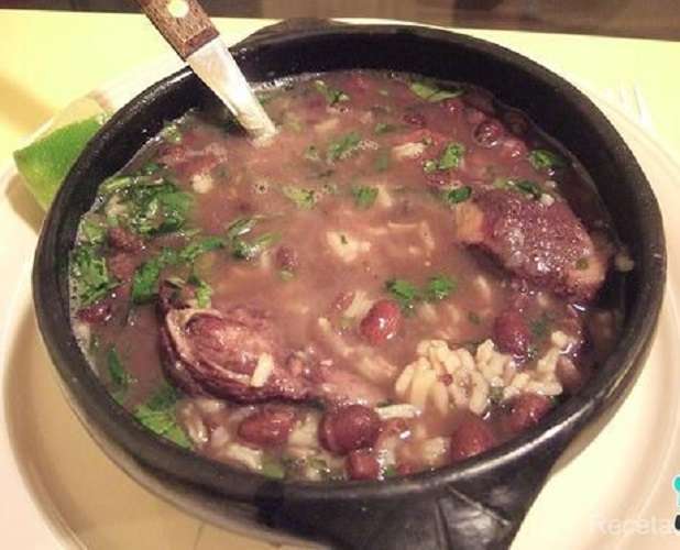 Cerdo salpreso con frijol