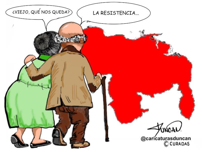 Lo que nos queda - Caricatura de Duncan