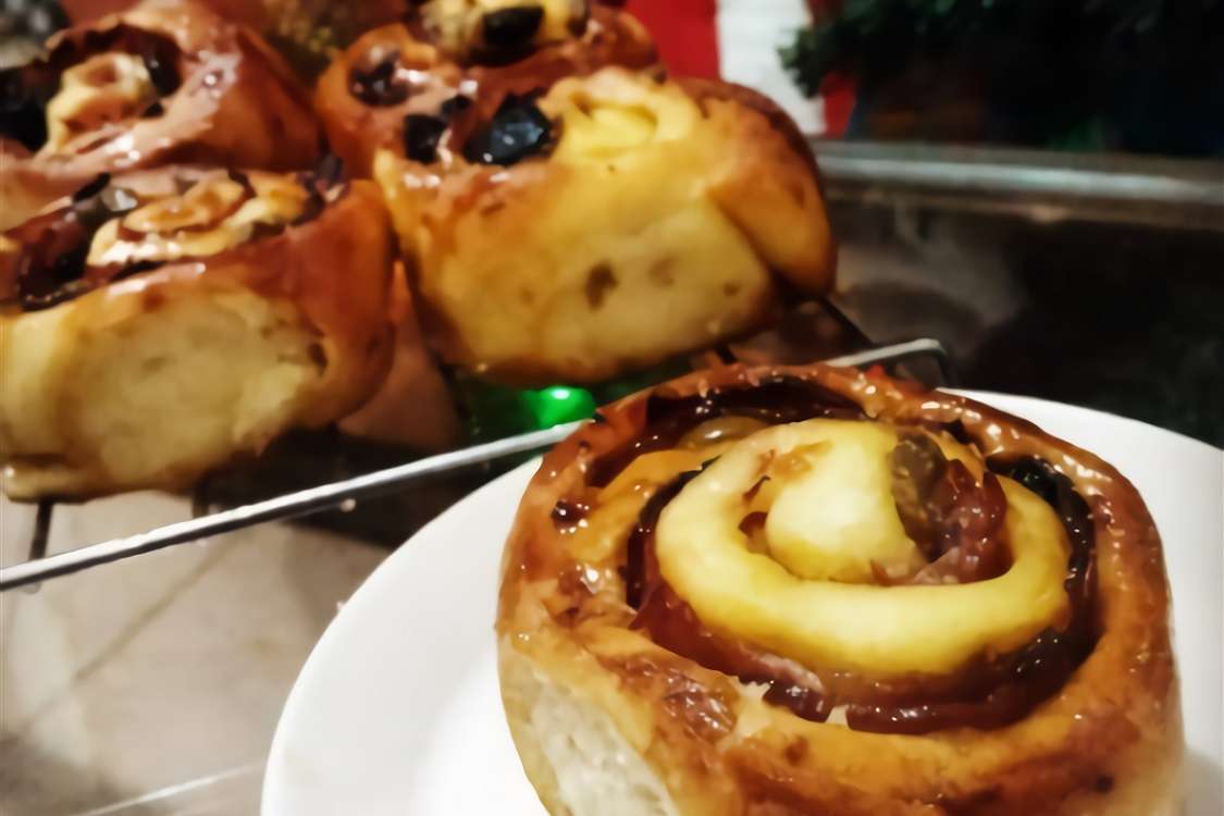 Roles de pan de jamón: sabrosos para comerlos durante todo el año