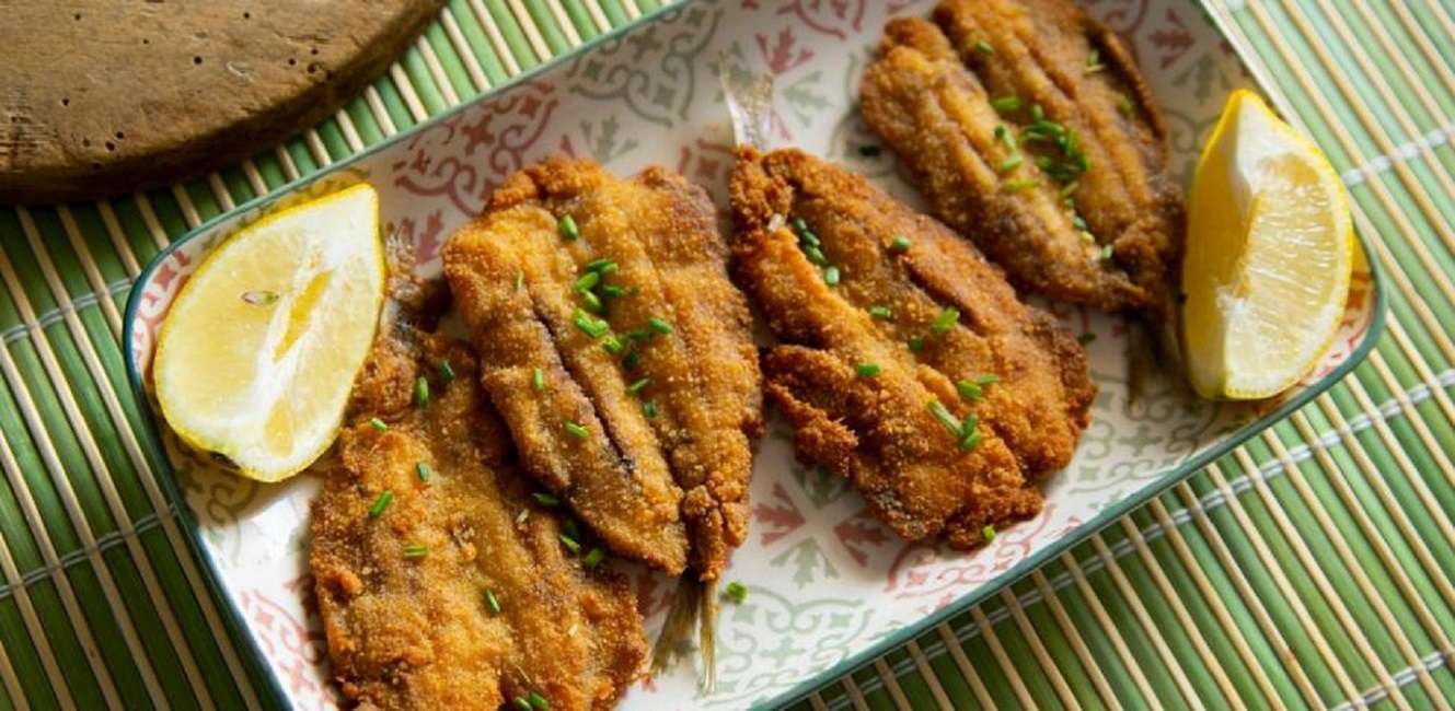 Sardinas fritas rebozadas en Sambuca: sencillas y fáciles de preparar