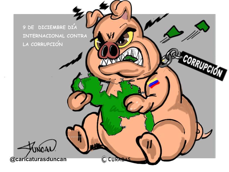 Corrupción - Caricatura de Duncan