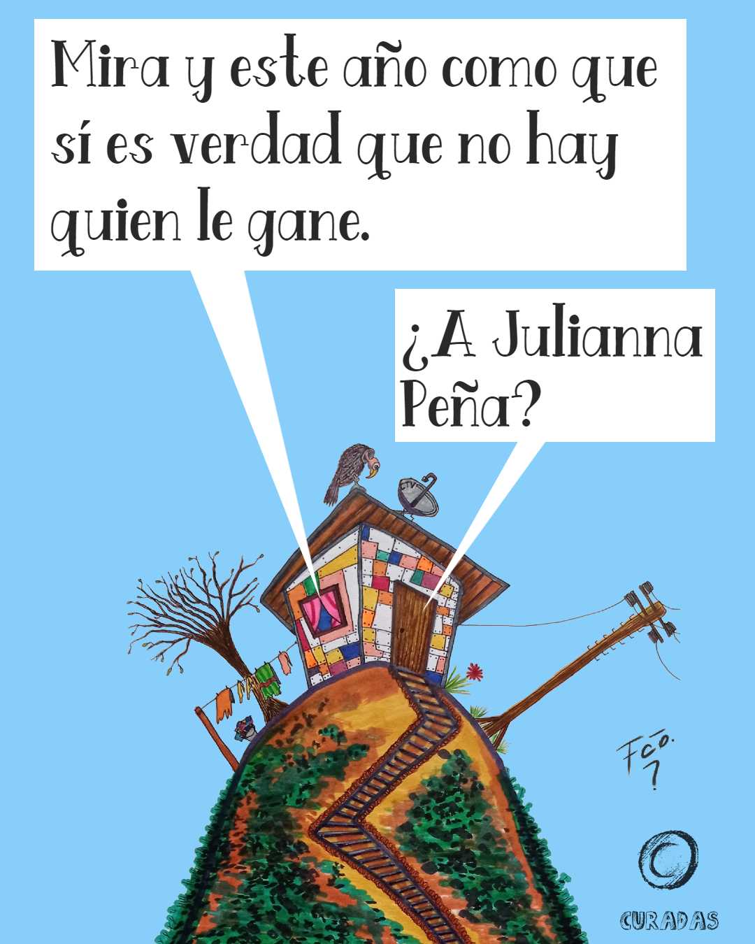 La casita no hay quien le gane ni al Magallanes ni a Julianna Peña