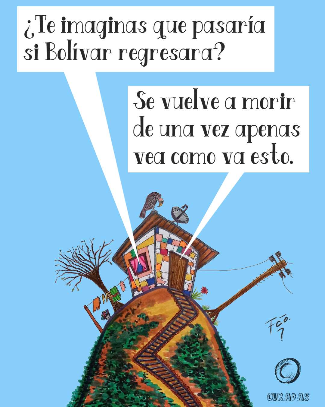 La casita - Le da un soponcio