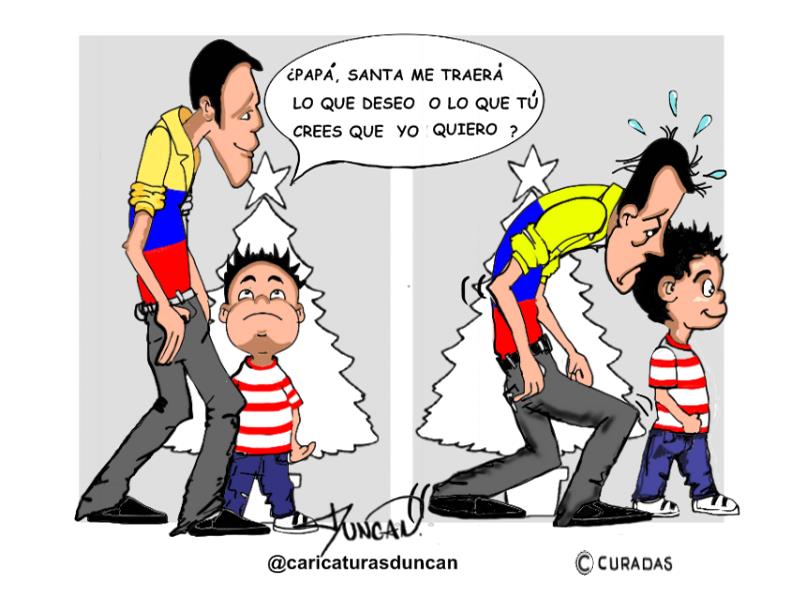 Lo que deseo - Caricatura de Duncan