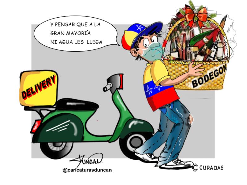 Ni agua - Caricatura de Duncan