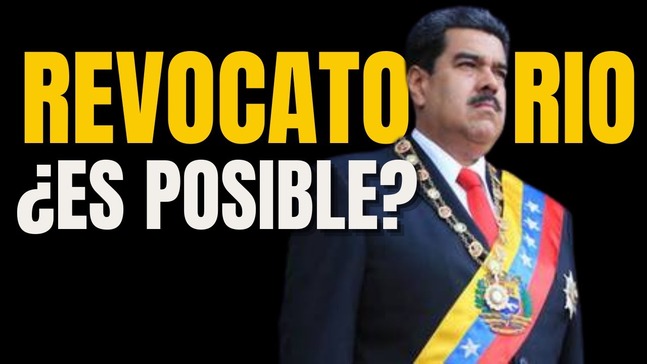 Norbey Marín referendo revocatorio contra Maduro