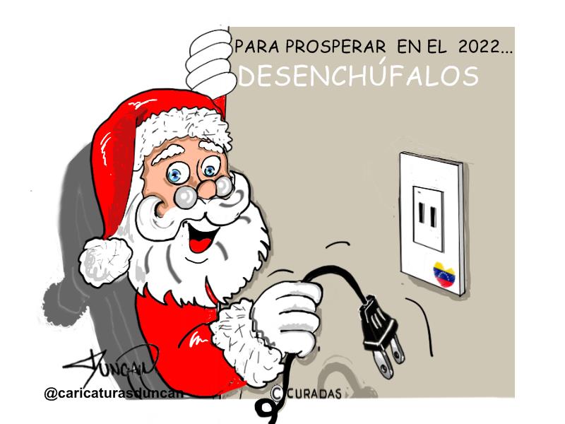 Próspero 2022 - Caricatura de Duncan
