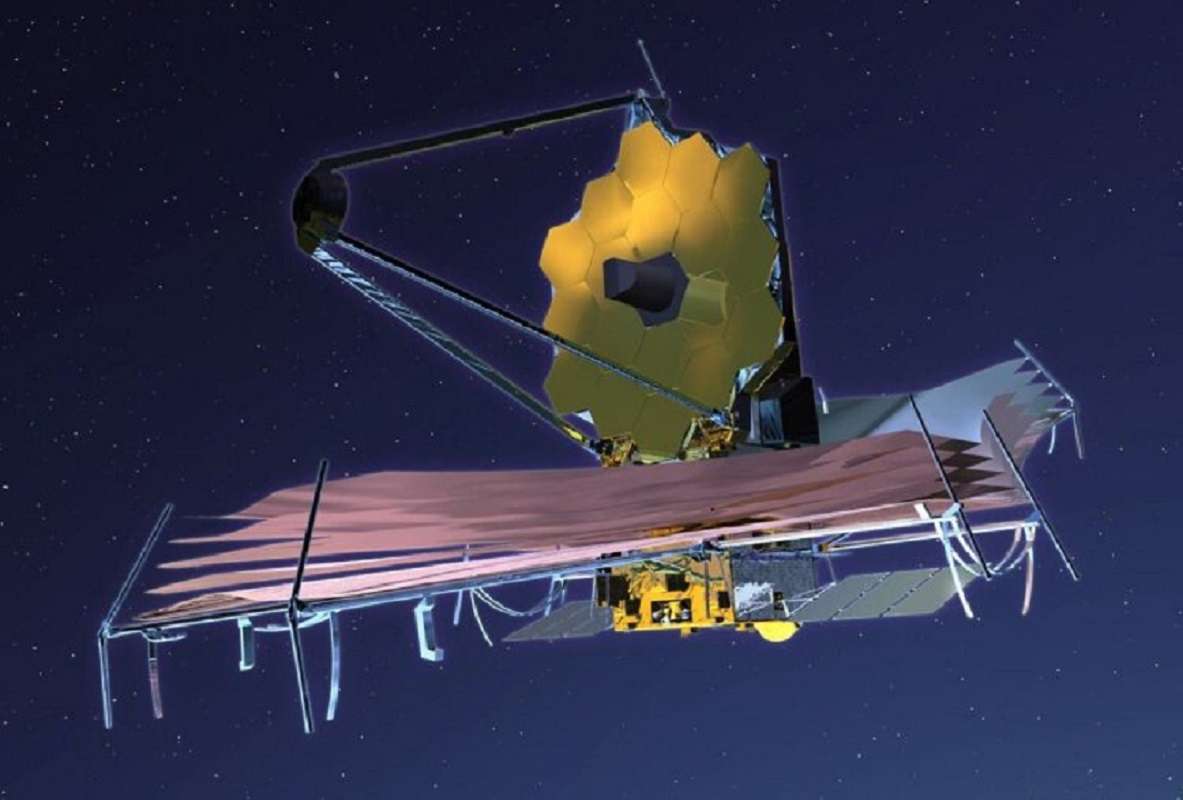 James Webb: el telescopio espacial despliega su espejo principal