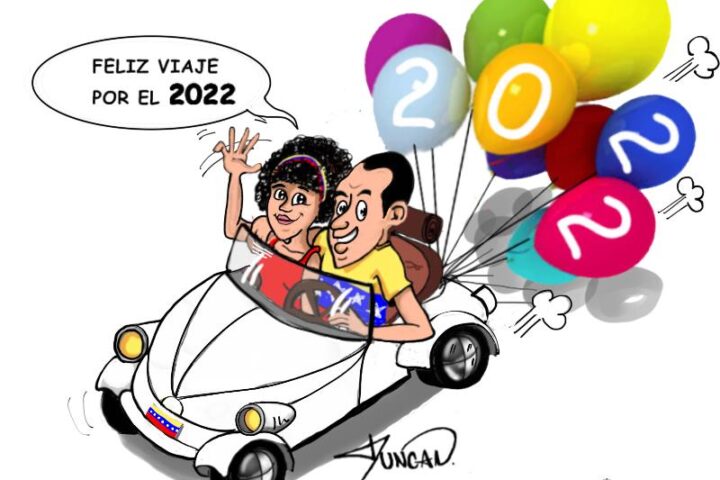 Feliz viaje - Caricatura de Duncan