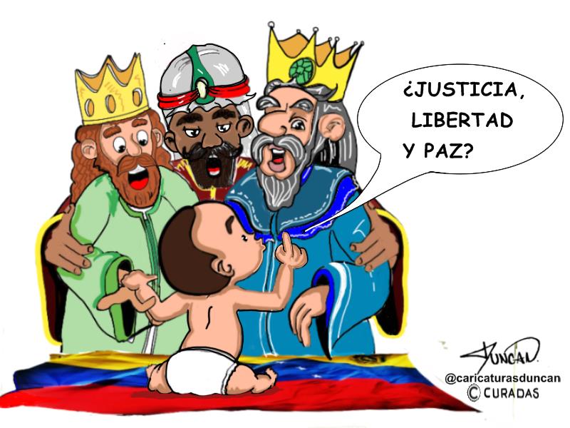 Mis reyes - Caricatura de Duncan