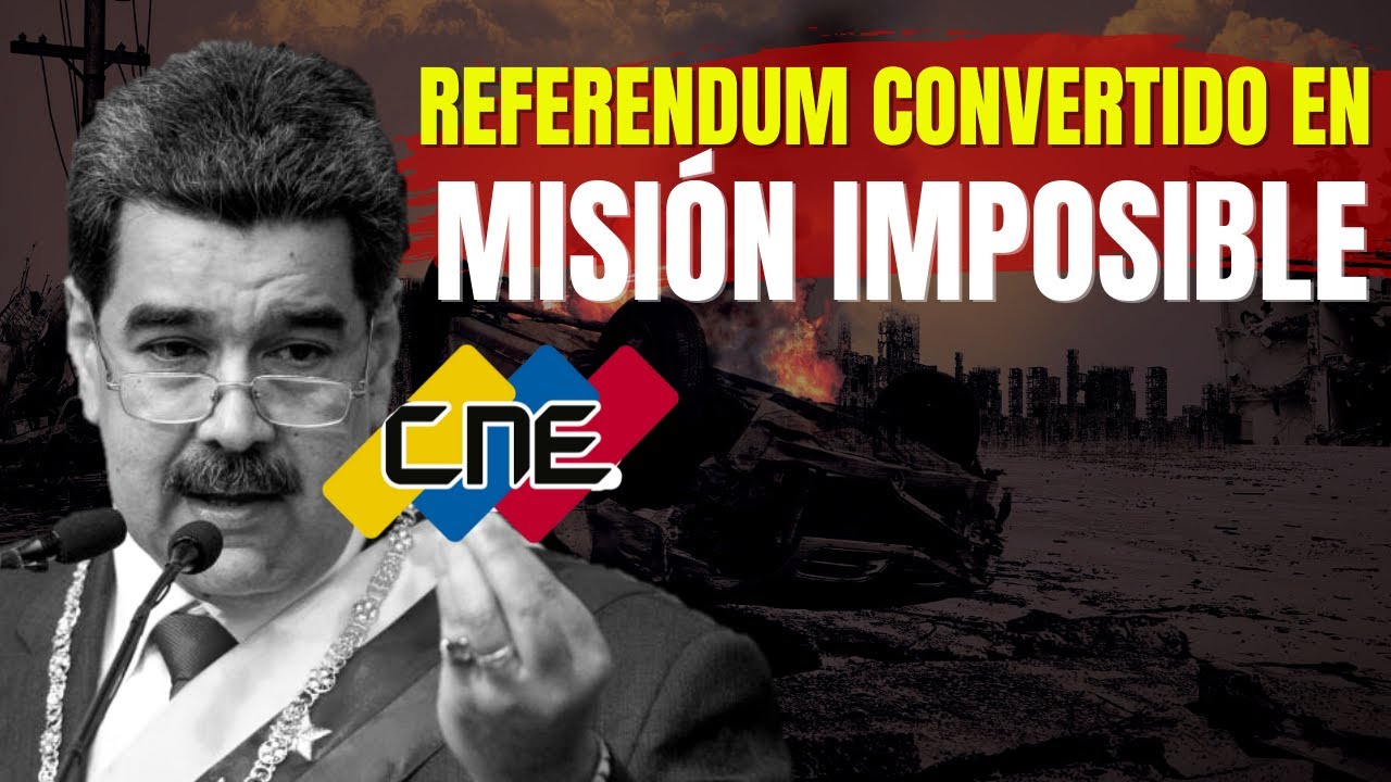 Norbey Marín el referendum contra Maduro es una misión imposible