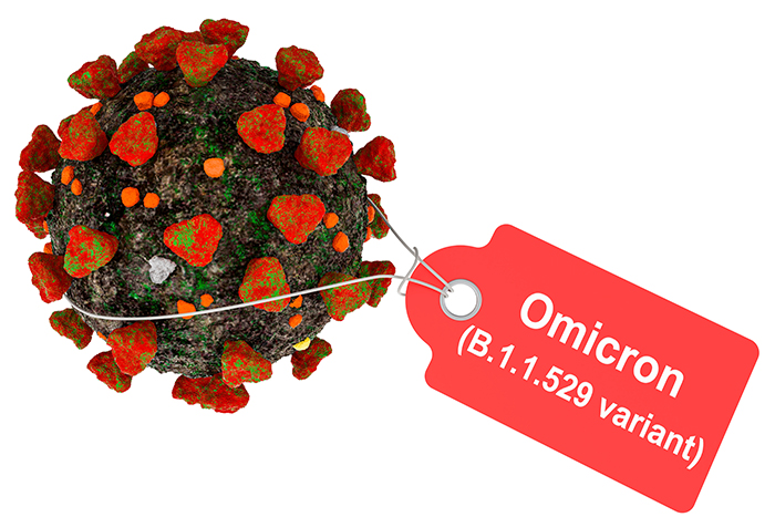 Ómicron se propaga rápidamente