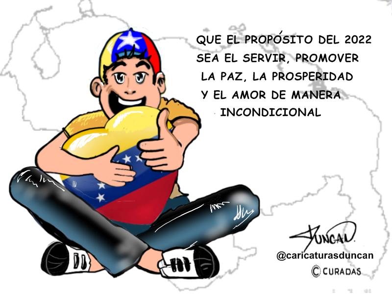 Propósito 2022 - Caricatura de Duncan