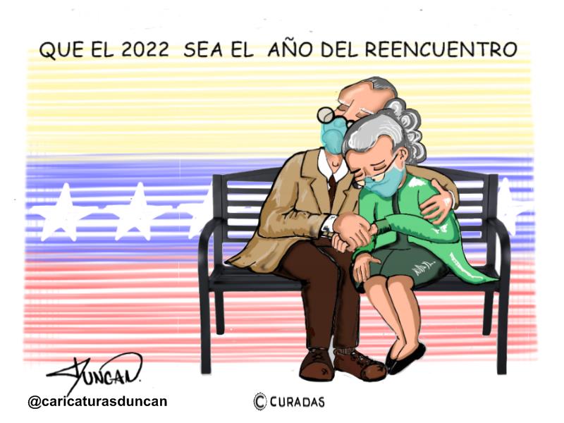 Reencuentro - Caricatura de Duncan