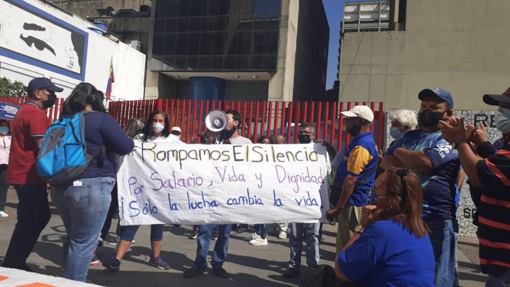 Jubilados y pensionados marcharon en Caracas este 15Feb por salarios dignos
