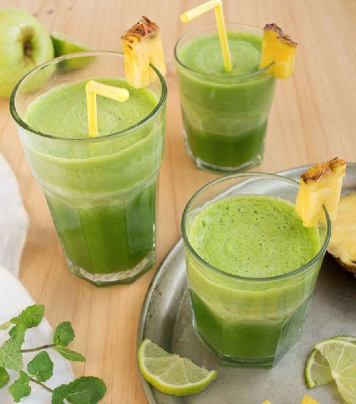 Jugo detox de espinaca con cítricos: delicioso y refrescante
