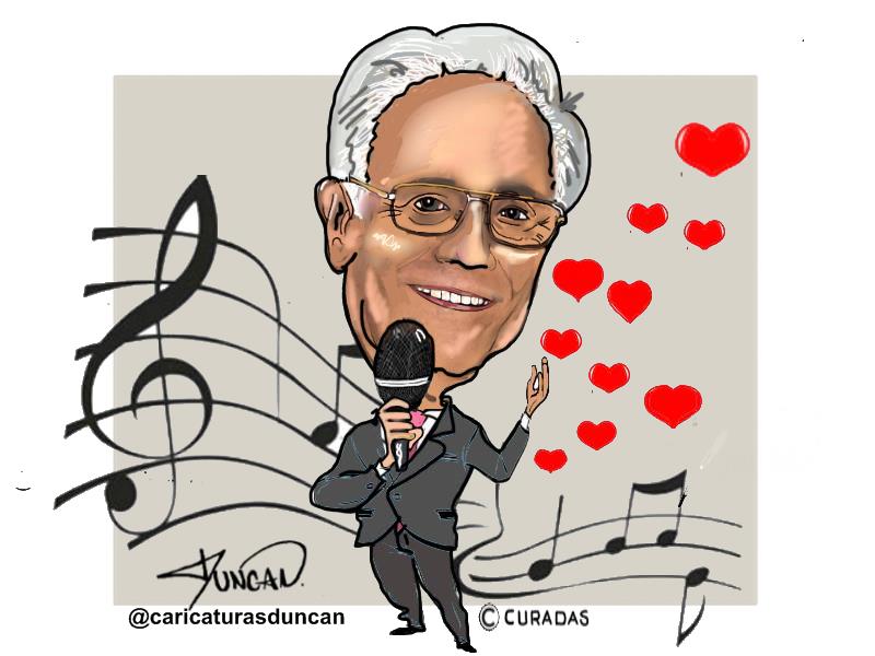 Chelique Sarabia - Caricatura de Duncan