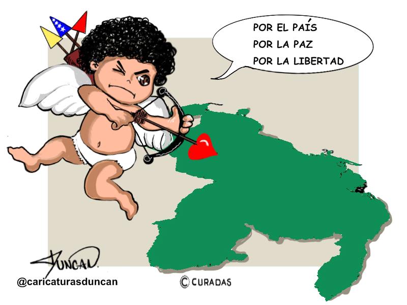 El Día del Amor - Caricatura de Duncan