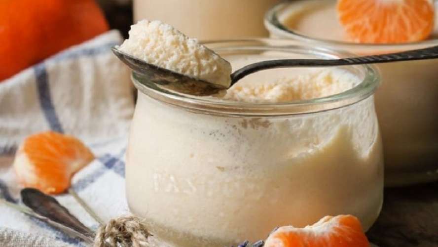 Mousse de mandarina