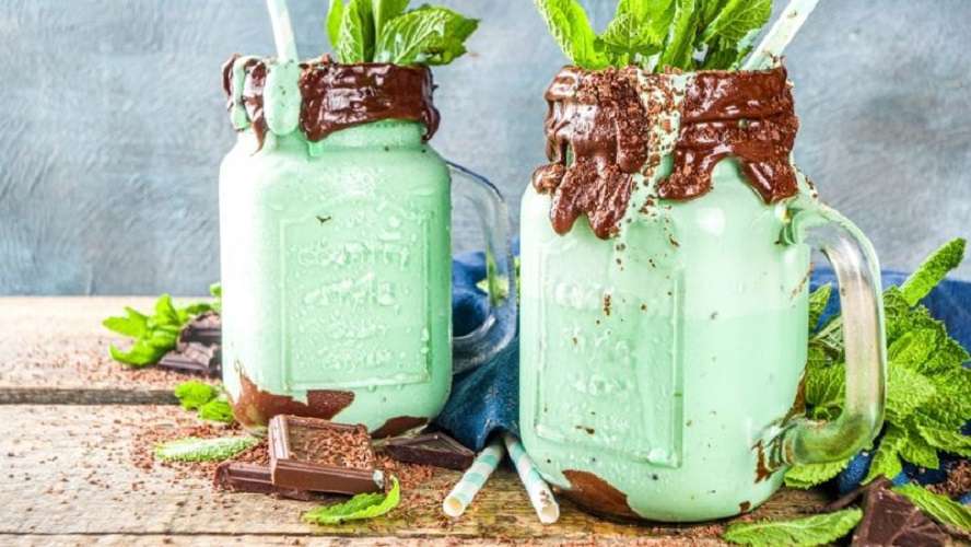 Malteada de chocomenta