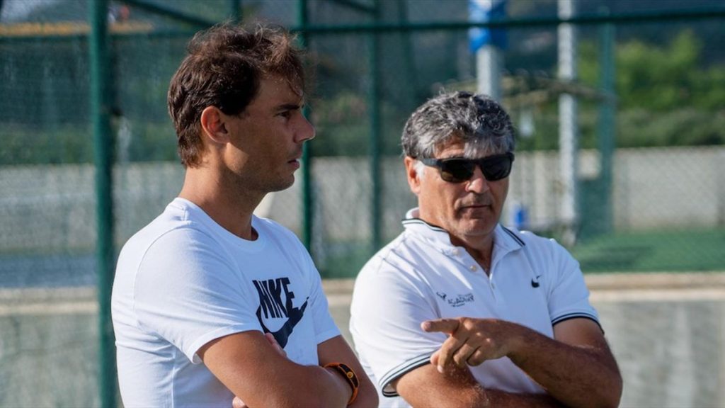Toni Nadal y Rafael Nadal