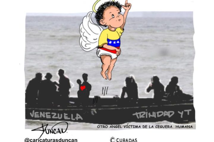 Ni un niño más - Caricatura de Duncan