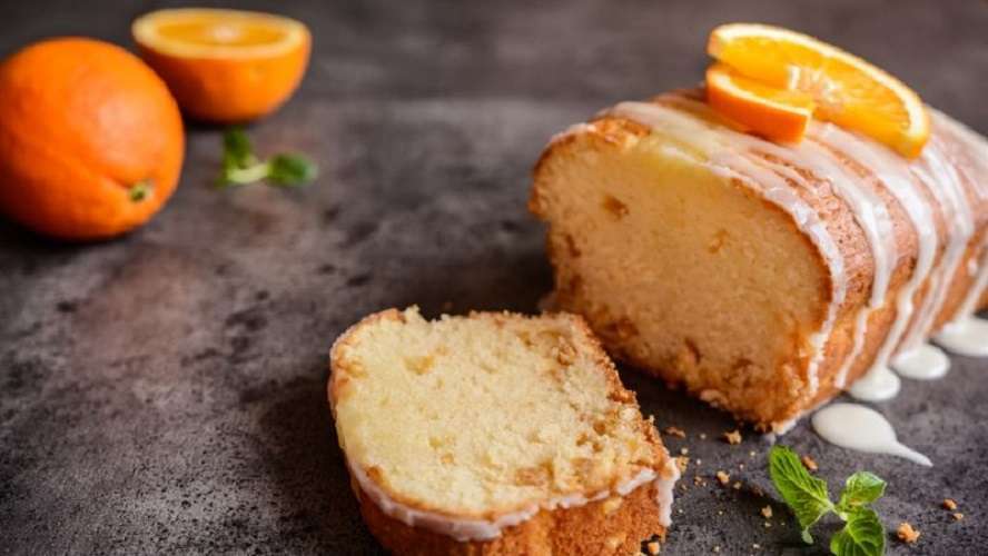 Pan de naranja con canela