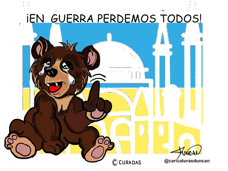 Todos perdemos - Caricatura de Duncan
