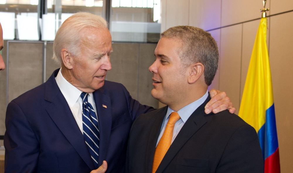 Biden planteó a Duque que Colombia sea aliado no OTAN