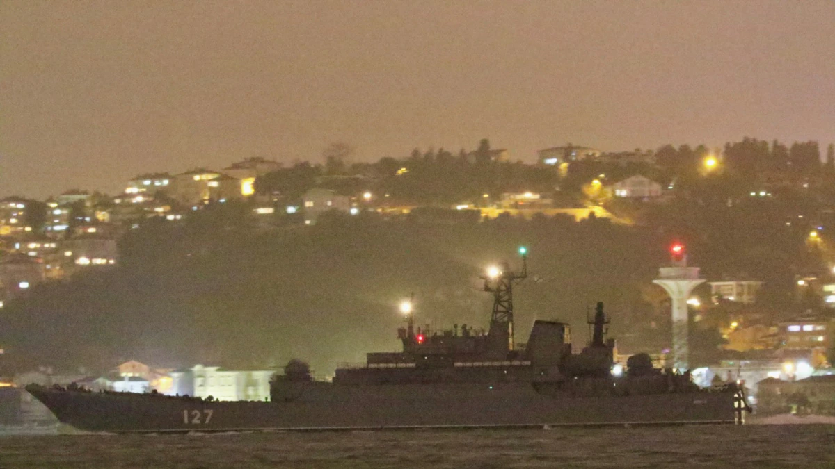 Turquía negó el paso de cuatro barcos rusos al Mar Negro