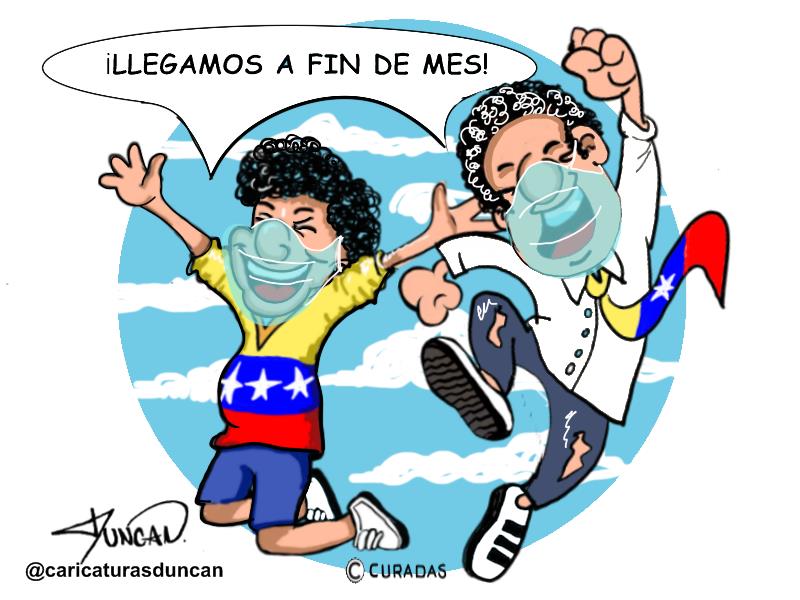 Gracias gracias gracias - Caricatura de Duncan
