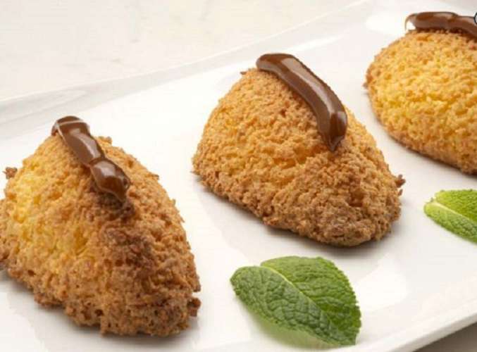 Coquitos con dulce de leche