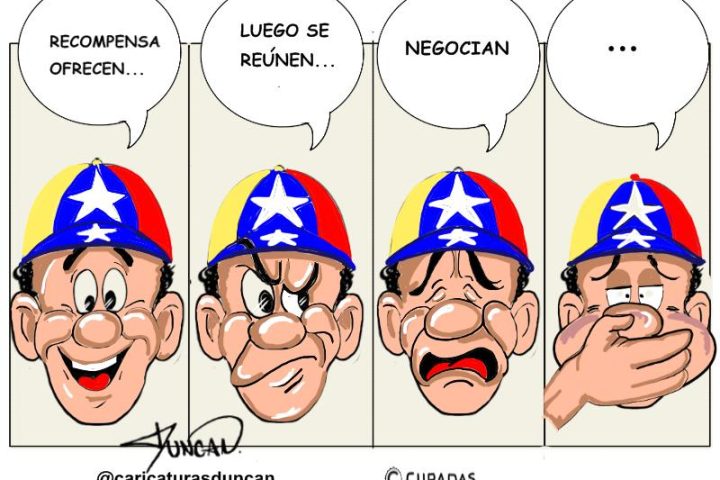 ¿Negocian? Caricatura de Duncan