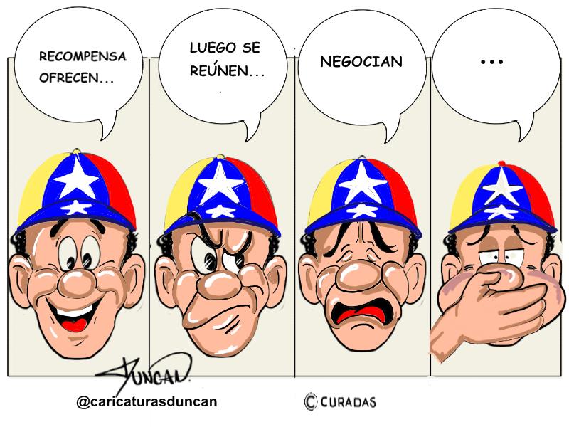 ¿Negocian? Caricatura de Duncan