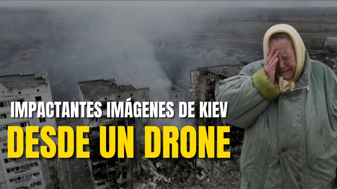 Así quedó Kiev después de los bombardeos