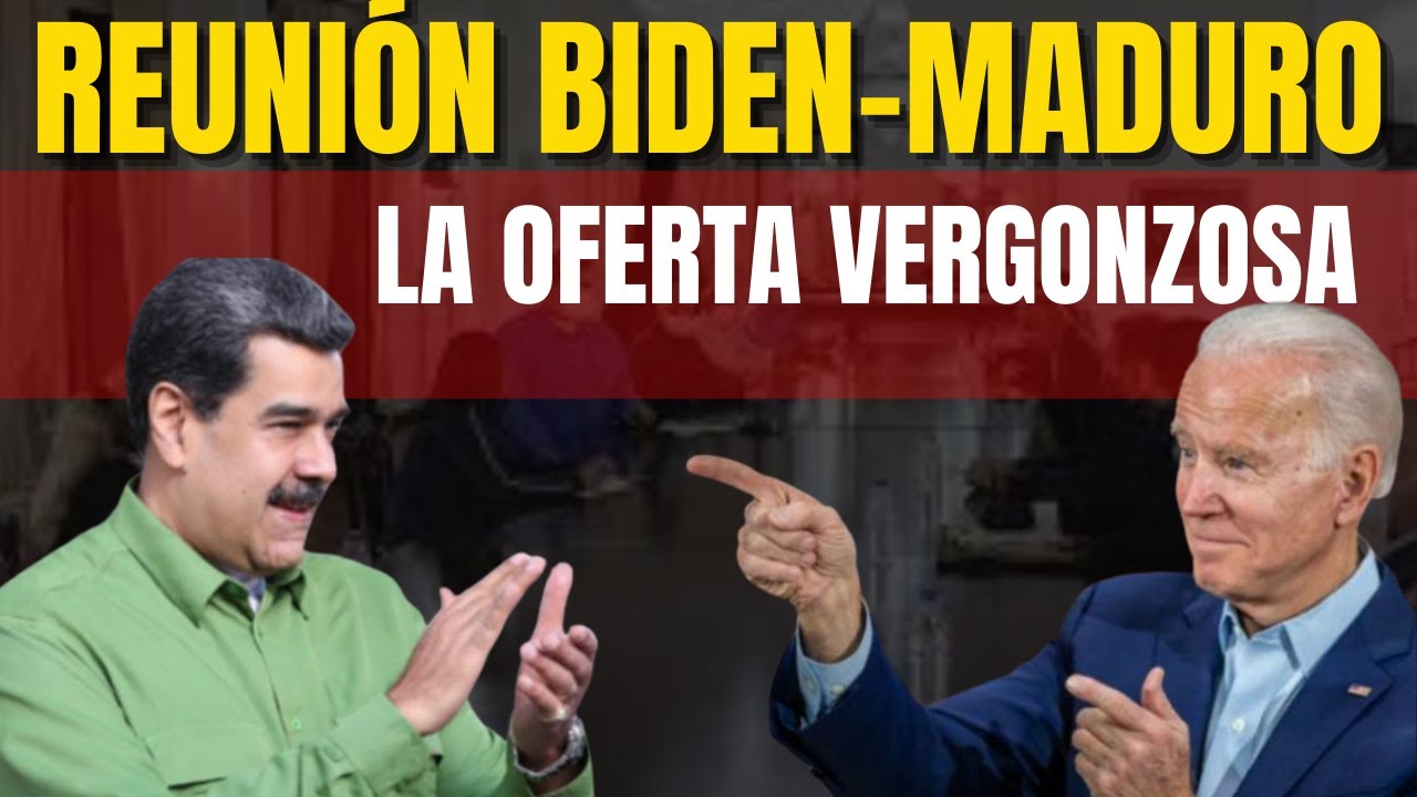Reunión Maduro Biden Norbey Marín