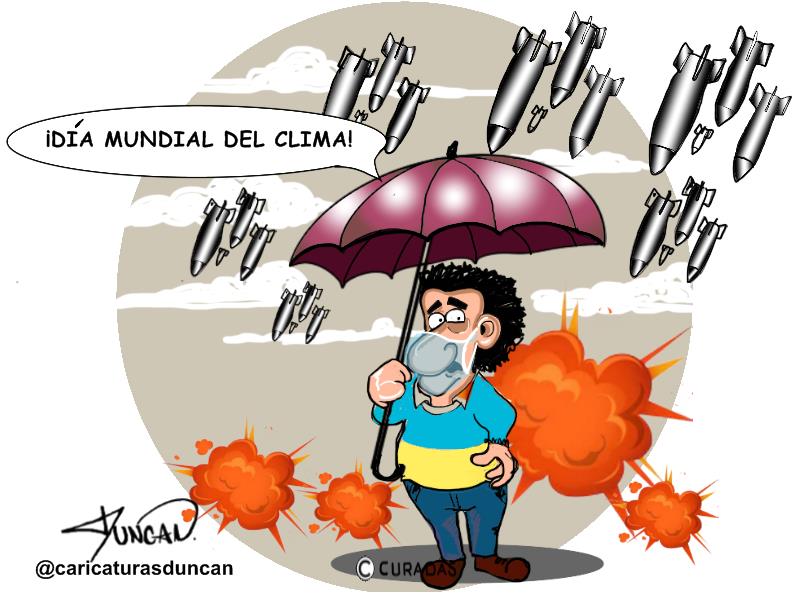 Tiempo meteorológico - Caricatura de Duncan