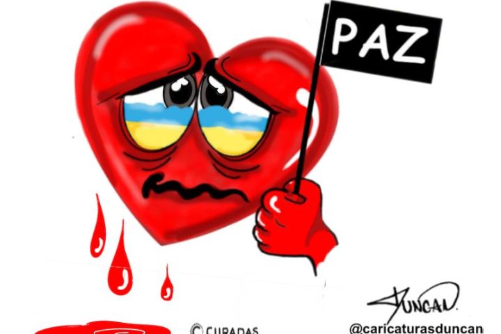Ucrania duele - Caricatura Duncan