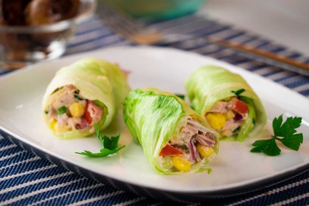 Rollos de lechuga romana: deliciosa receta para una cena ligera