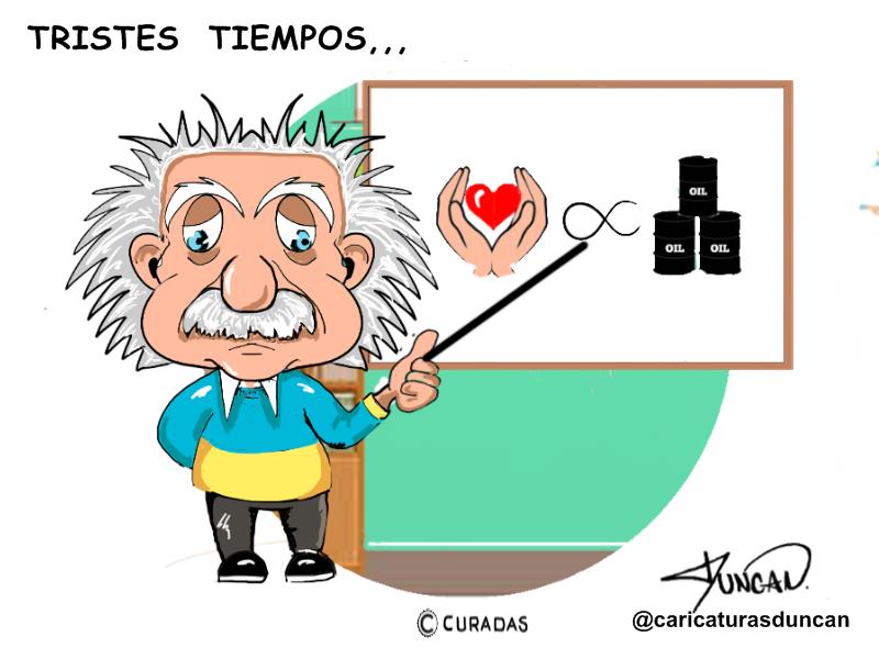 Directamente proporcional - Caricatura de Duncan