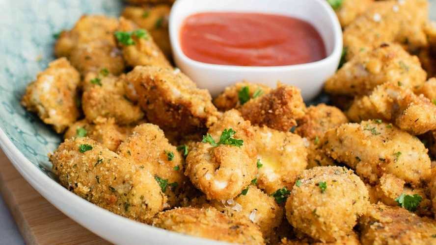 Nuggets de pollo y espinaca
