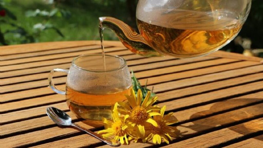 Infusión de manzanilla, ideal para combatir el insomnio