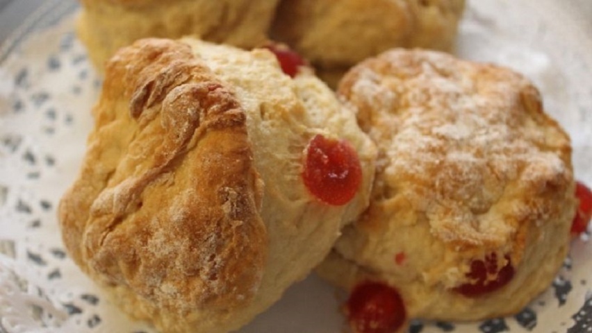 Scones con frutas