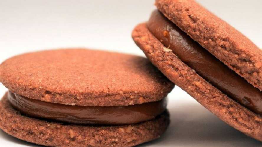 Alfajores de chocolate