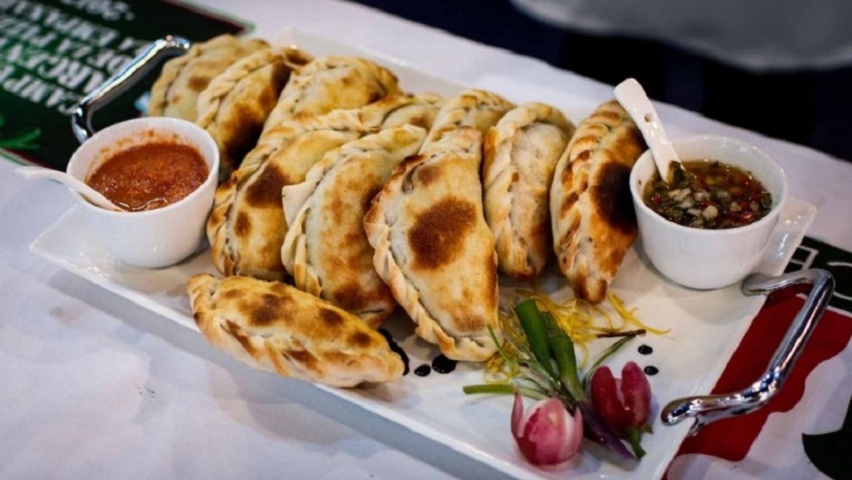 Empanadas jugosas de carne