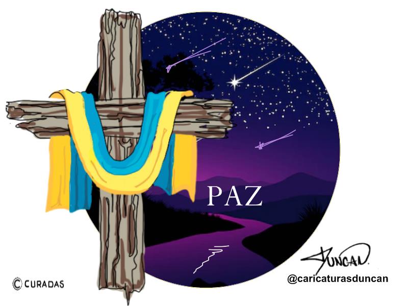 Paz - Caricatura de Duncan