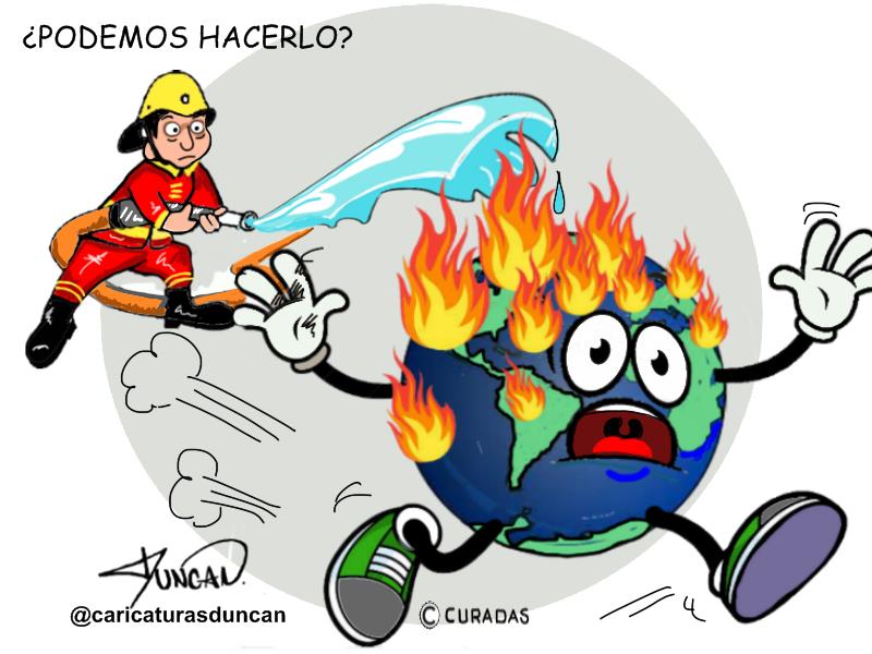 ¿Será que sí? - Caricatura de Duncan