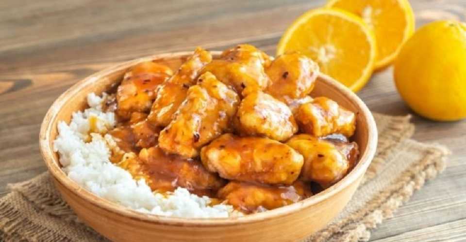 Pollo a la naranja
