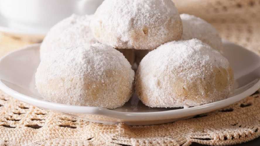 Polvorones de chocolate y coco